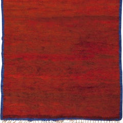 Vintage Moroccan Double-Sided Rug. Size: 6 ft x 7 ft 6 in