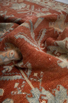 Vibrant Vintage Persian Malayer Runner