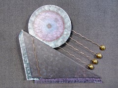"Vibrations" Wall Sculpture by Curtis Jere for Artisan House