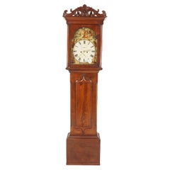 Vic. Grandfather Long Case Clock by Jas Huston of Johnstone, Scotland 1870 H2445