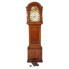 Vic. Grandfather Long Clock by Brackenridge of Kilmarnock Scotland 1870 H2446