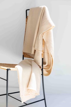 Vica Cashmere Throw Crema