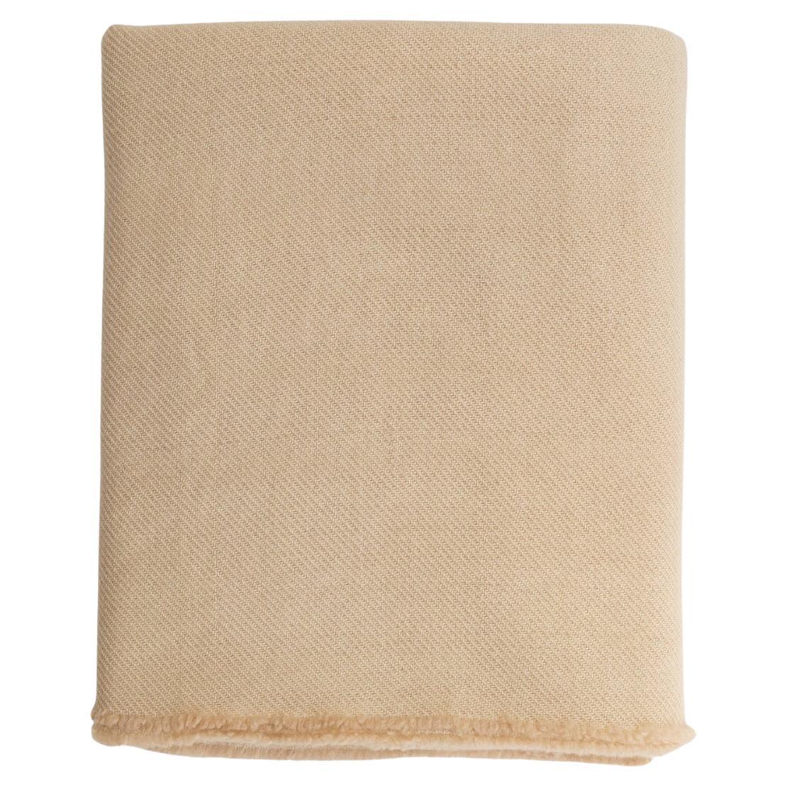 Vica Cashmere Throw Cream