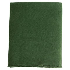 Vica Cashmere Throw Green