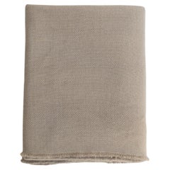 Vica Cashmere Throw Light Grey