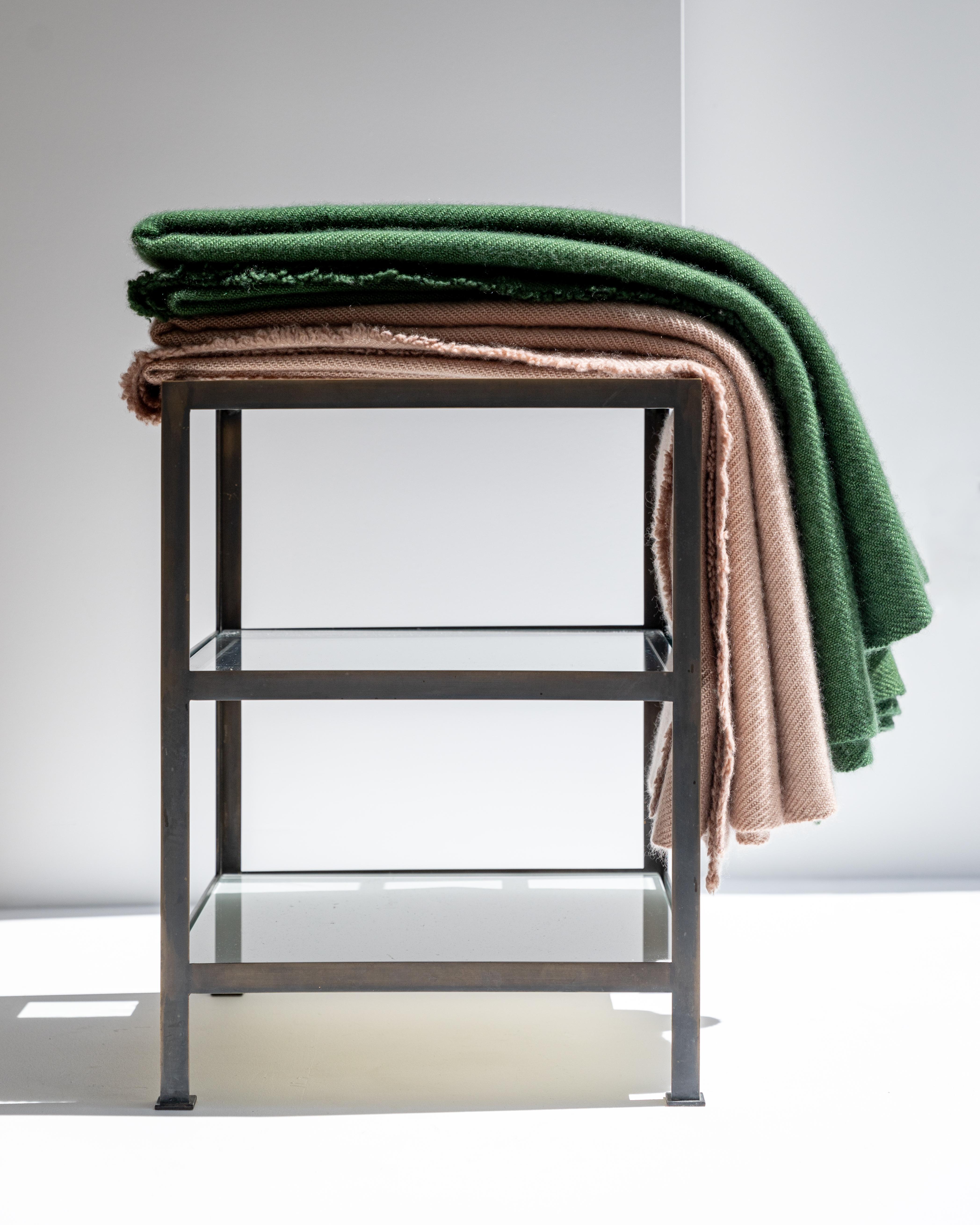 Vica Cashmere Throw Shahtoosh In New Condition For Sale In New York, NY