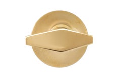 Thumbturn Vica en laiton non laqué