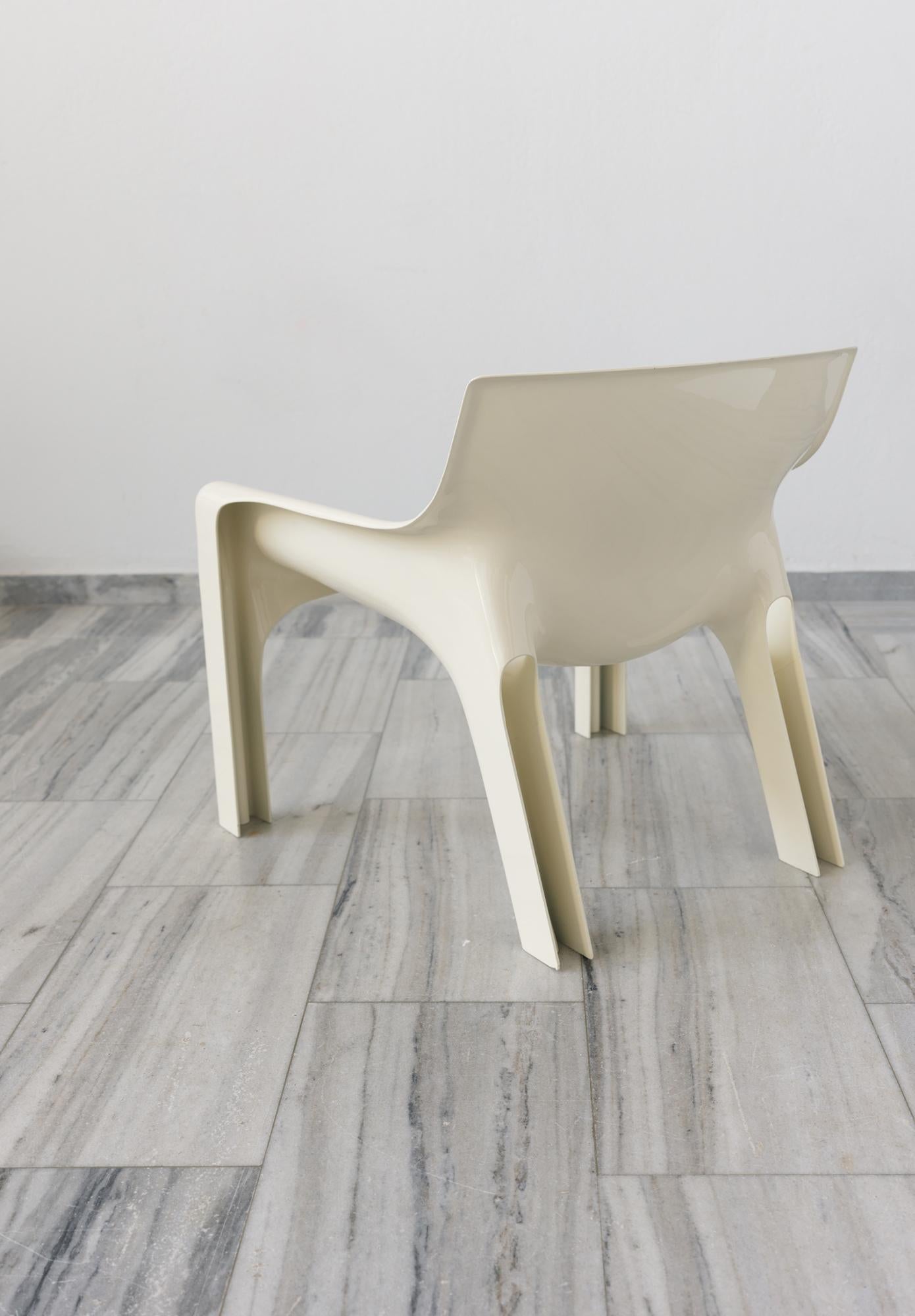 Sillón Vicario diseñado por Vico Magistretti para Artemide, Italia, años setenta. en Bueno estado para la venta en Athens, Attiki