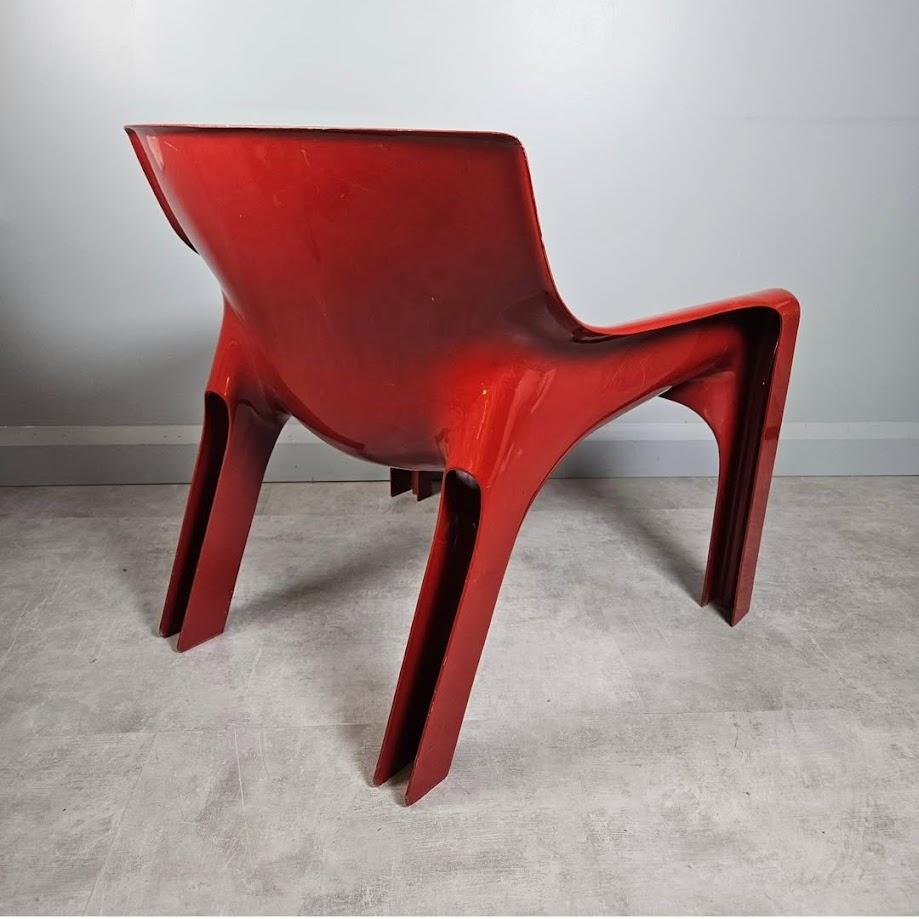 Space Age Vicario chair by Vico Magistretti for Artemide For Sale