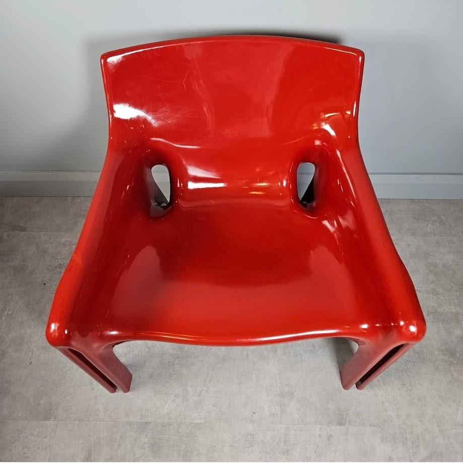 Vicario chair by Vico Magistretti for Artemide In Good Condition For Sale In Warszawa, PL