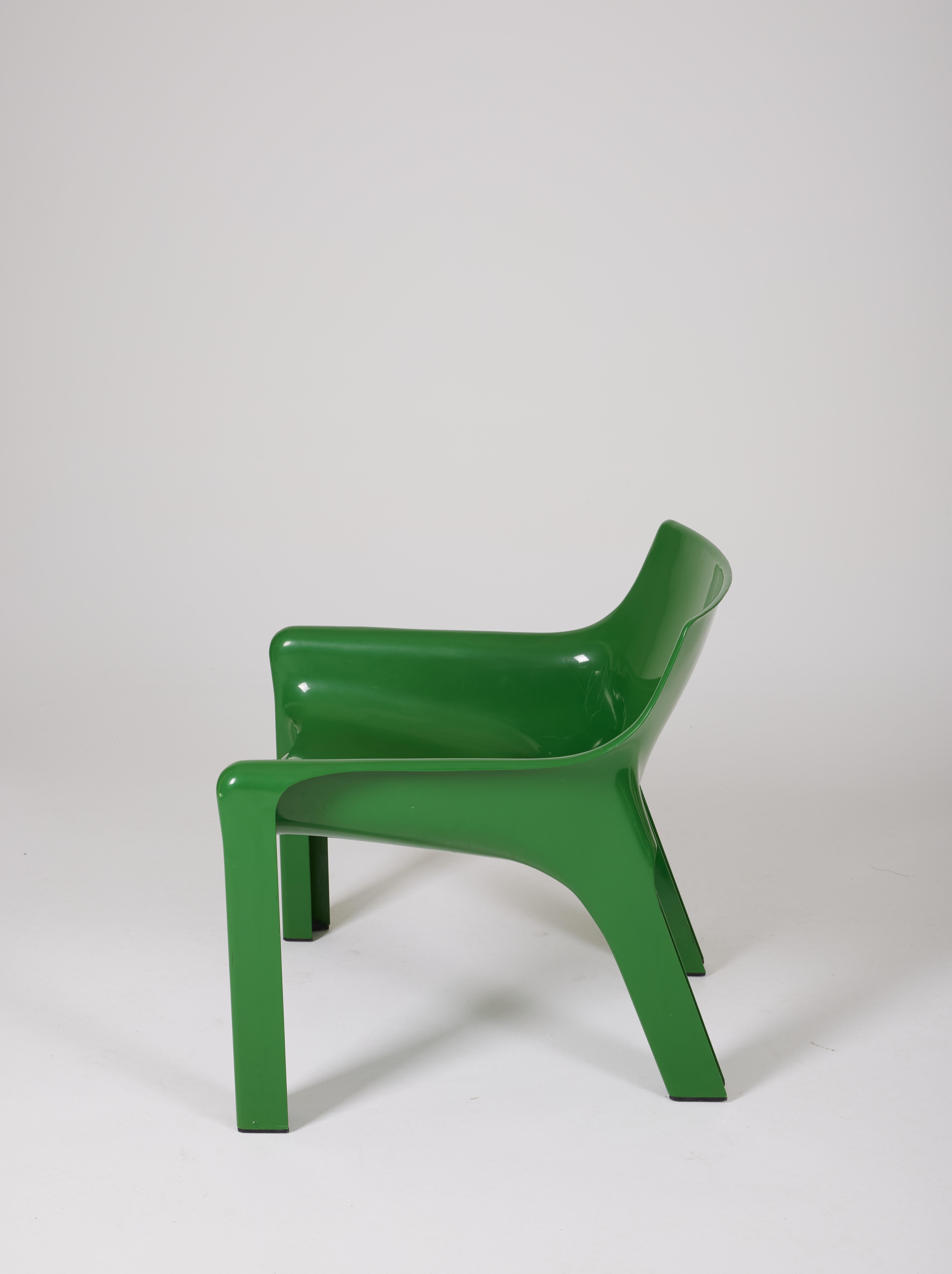Vicario Chair Set by Vico Magistretti for Artemide, 1972 3