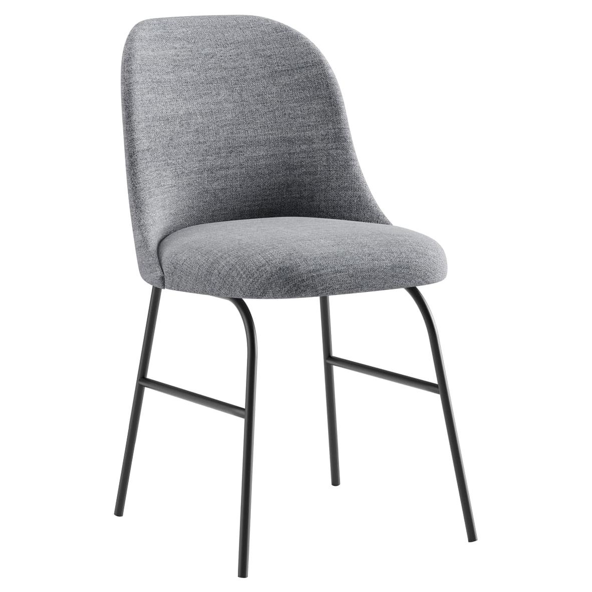 Viccarbe Aleta Dining Chair Designed by Jaime Hayon in Fabric Remix 143 For Sale