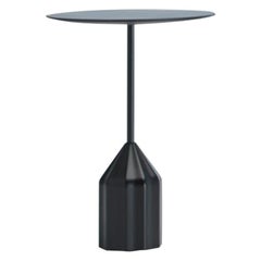 Viccarbe Burin Mini Side Table by Patricia Urquiola  H 21.6 inches- BLACK