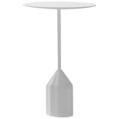 Viccarbe Burin Mini Side Table by Patricia Urquiola H21.6 inches- / White Finish
