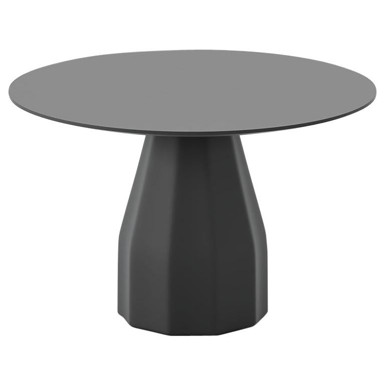 Viccarbe Dining Burin Table, Black Finish by Patricia Urquiola For Sale