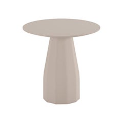 Viccarbe Dining Burin Table, Taupe/Black Finish by Patricia Urquiola