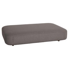 Viccarbe Fabric Bench Seat Element Gray