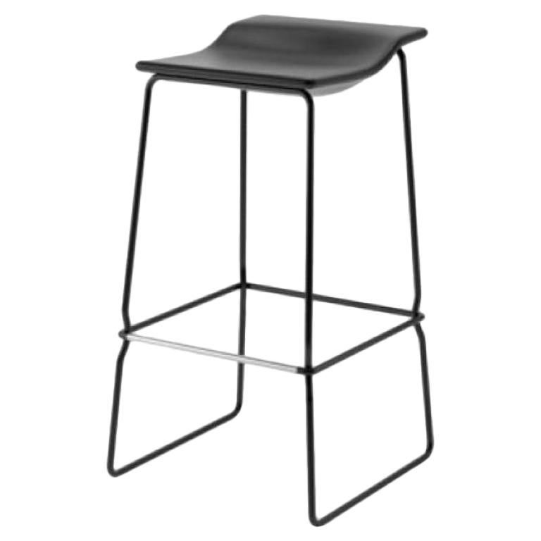 Viccarbe Last Minute High Stool by Patricia Urquiola, Black For Sale