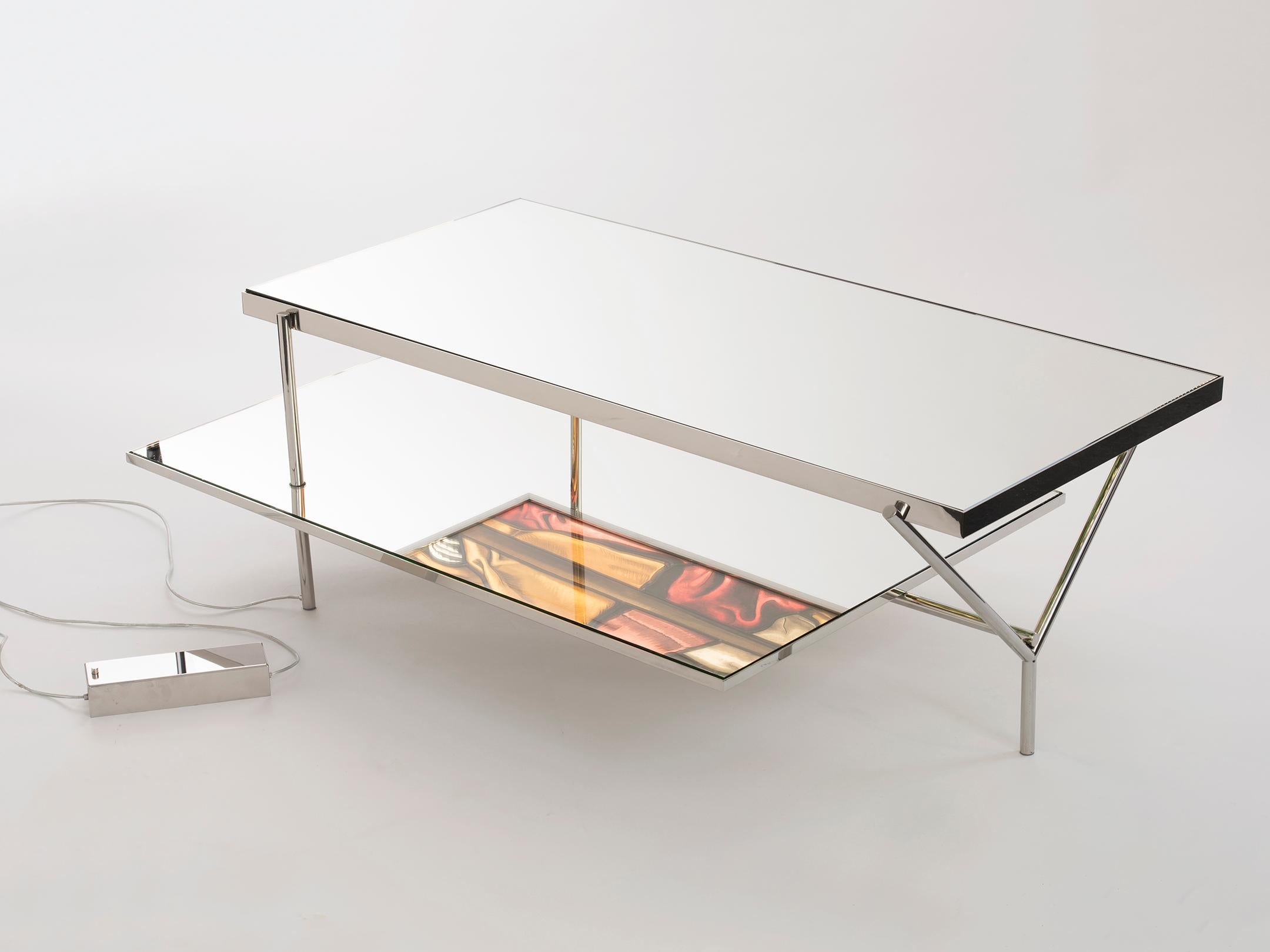 Vice Versa, Low Table by Christian Haas In New Condition For Sale In Munich, DE