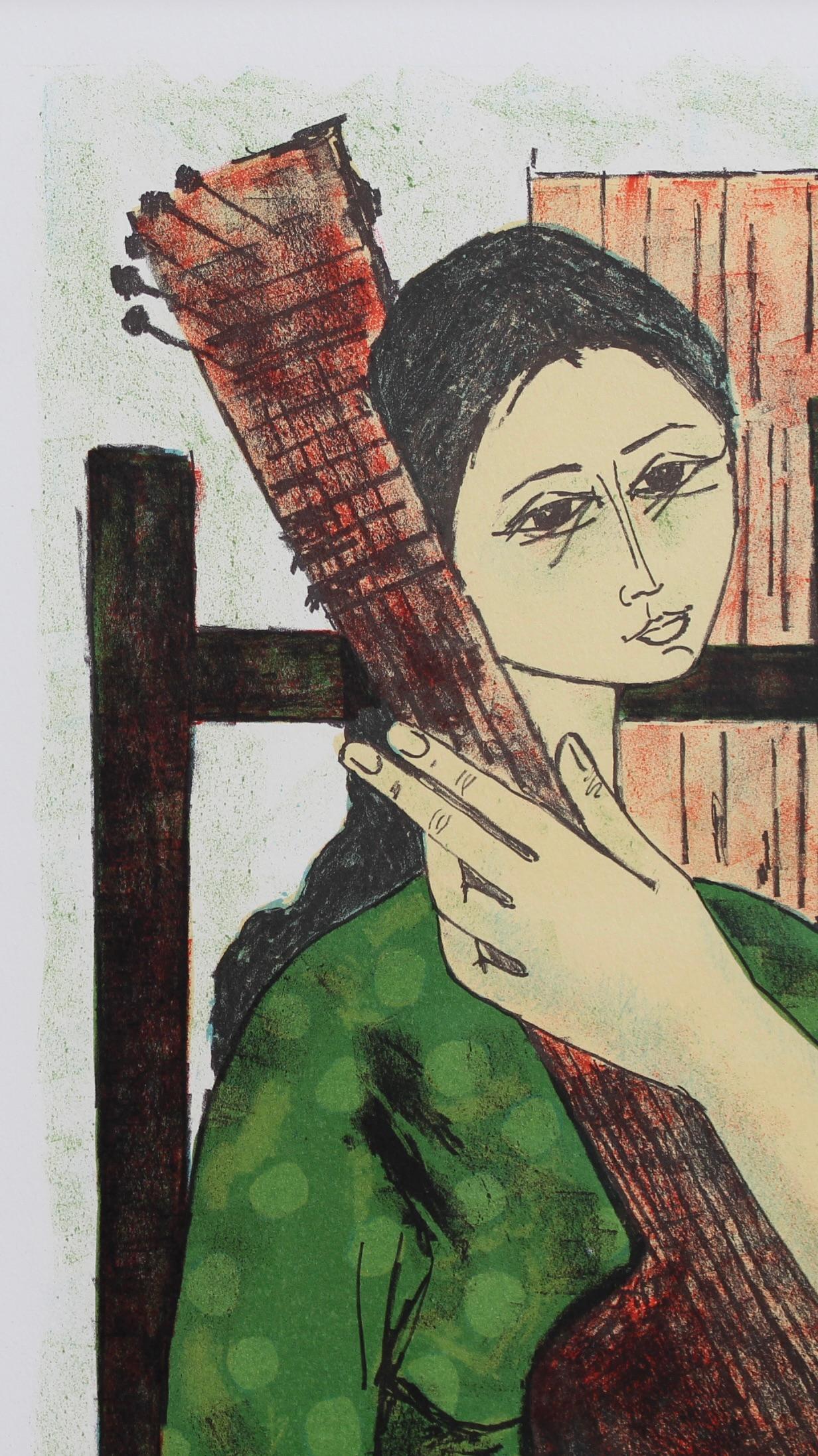Melancholic Muses I - Modern Print by Vicenç Caraltó