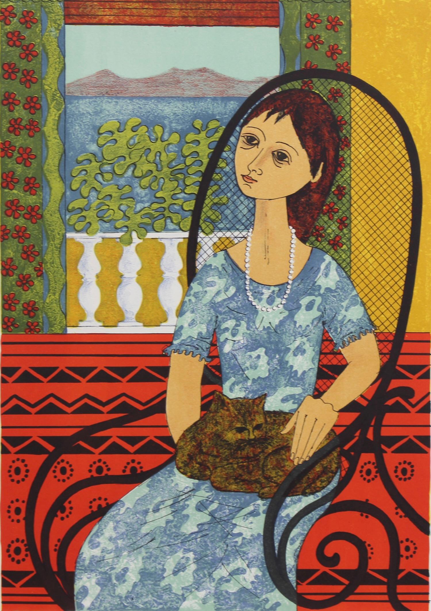 Melancholic Muses III - Modern Print by Vicenç Caraltó