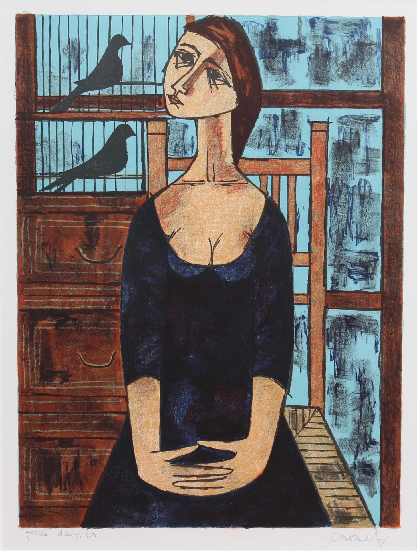 Melancholic Muses VI - Print by Vicenç Caraltó