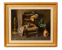 El rincón de los recuerdos - Óleo sobre tela - Firmado y enmarcado - 1978