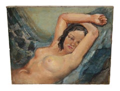 Desnudo femenino - Óleo sobre tela - Año 1938