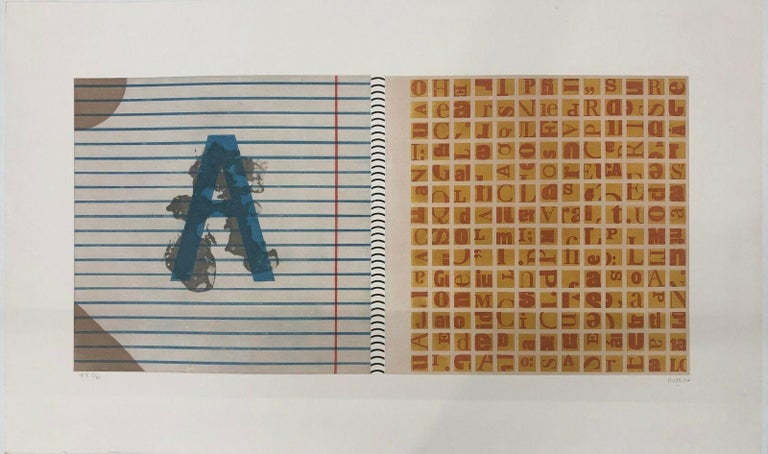 Vicente Rojo - Vicente Rojo, ¨Cuaderno abierto¨,2006, Gravure, 26x43.1 ...