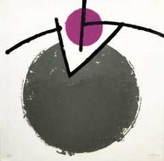Vicente Rojo, ¨Islas de luz 4¨,2006, Gravure, 19.7x19.7 in