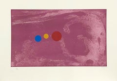 Vicente Rojo, ¨Suite Nubes de fuego IV¨, 2006, Silkscreen, 18.9x26.8 in