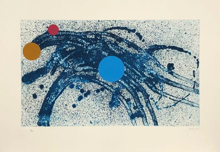 Vicente Rojo - Vicente Rojo, ¨Suite Nubes de fuego VI¨,2006, Silkscreen ...