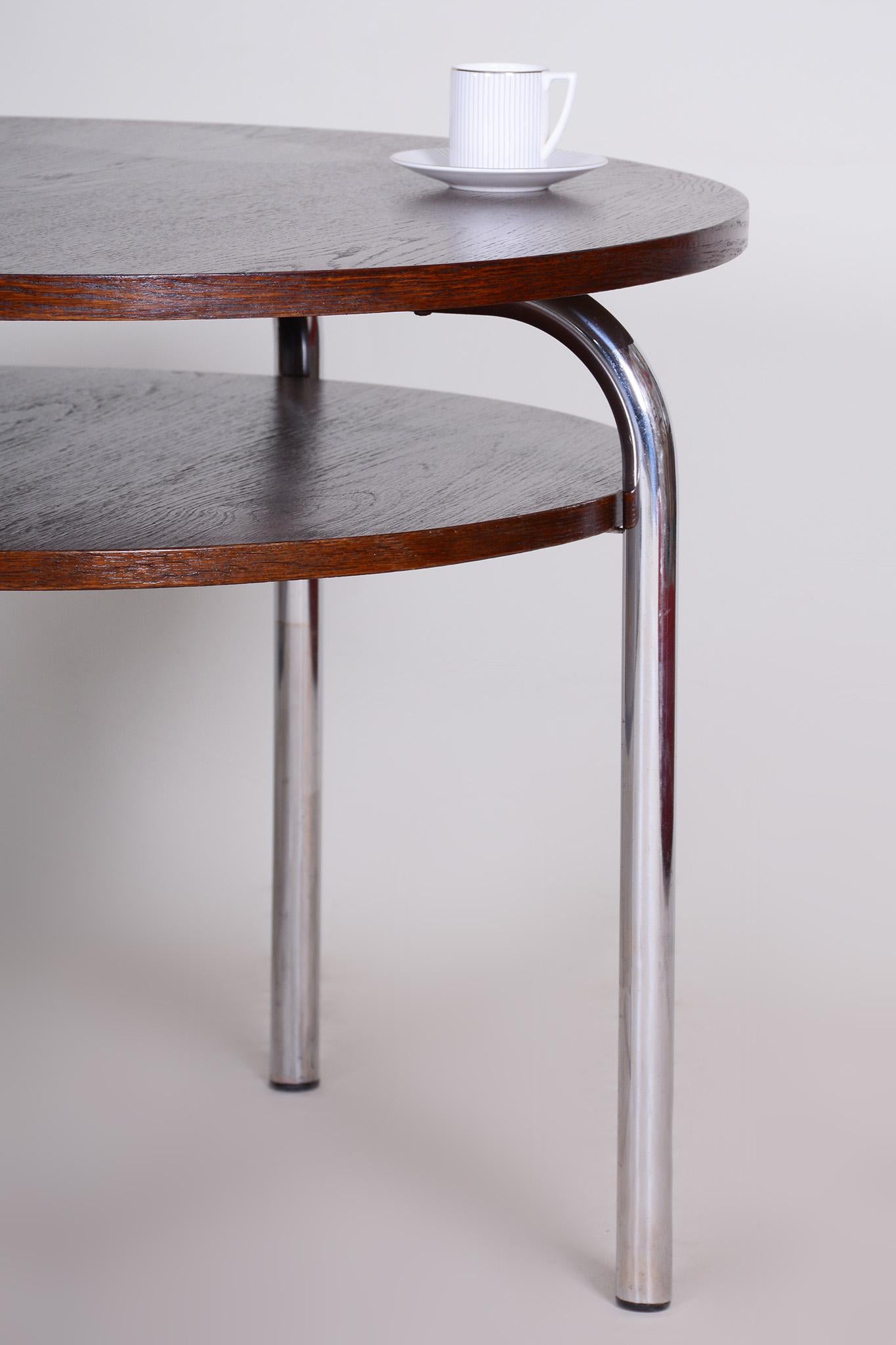 Table Vichr & Co fabriquée en République tchèque dans les années 1930, état d'origine en vente 3
