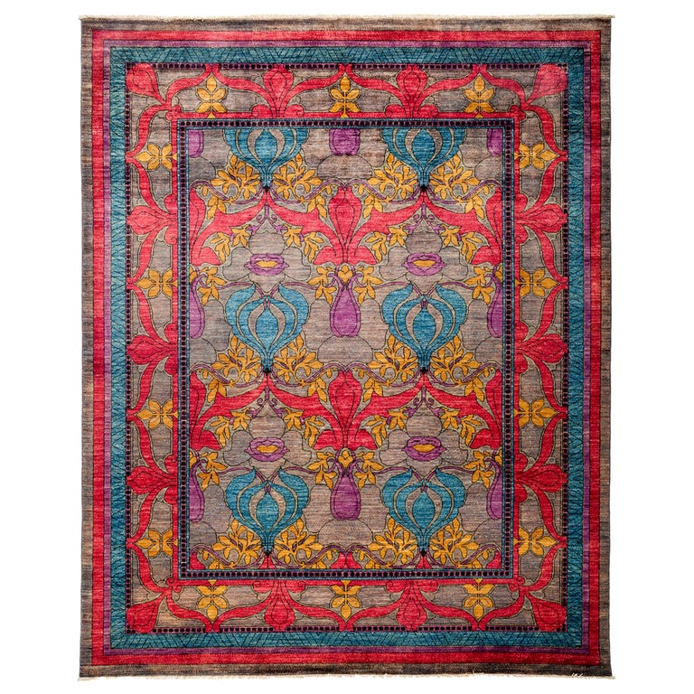Vichy, Arts and Crafts Area Rug For Sale at 1stdibs