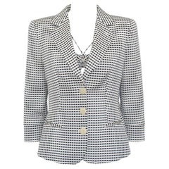 Used Giorgio Armani Vichy jacket size 44