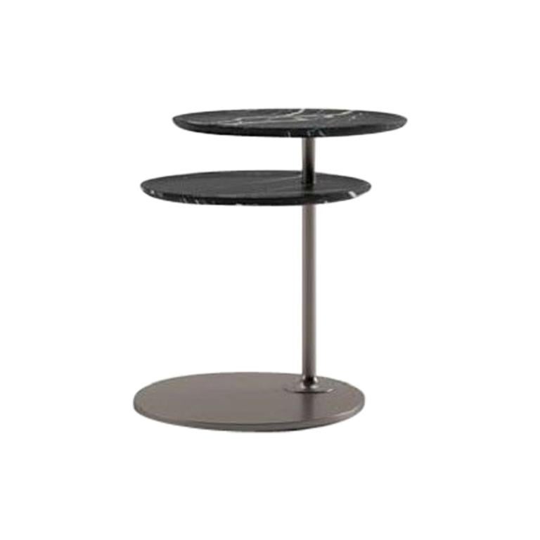 Molteni&C Vicino Coffee Table Foster+Partners Design Black Marble  For Sale