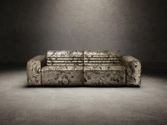 Vicious Modular Sofa Java Fabric (shiny and matte effect)
