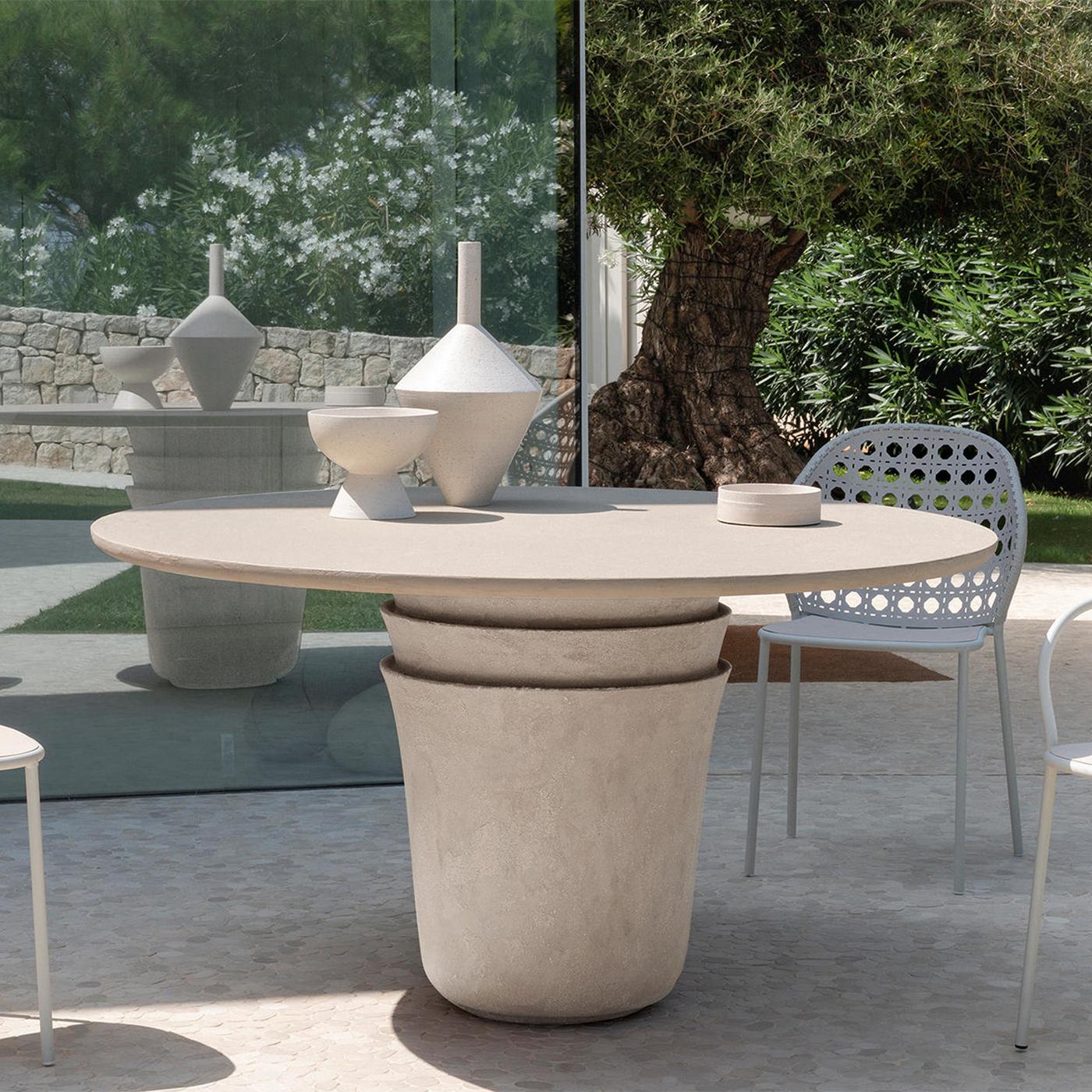 Vick Coral Round Outdoor Table For Sale 1