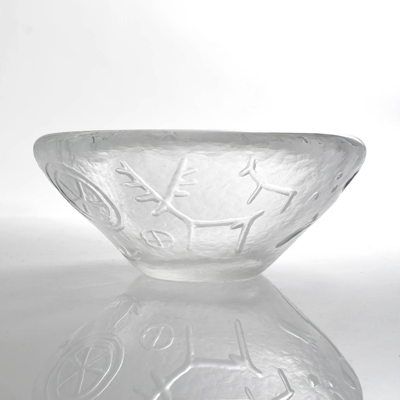 Scandinave moderne Bol en cristal 