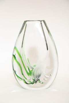 Vicke Lindstrand for Kosta Aquarium Vase