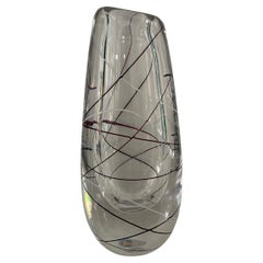 Vicke Lindstrand for Kosta Boda – Scandinavian Modern Art Glass Vase, Sweden