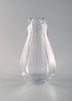 Ein Paar „Stella Polaris“-Vasen von Vicke Lindstrand für Orrefor