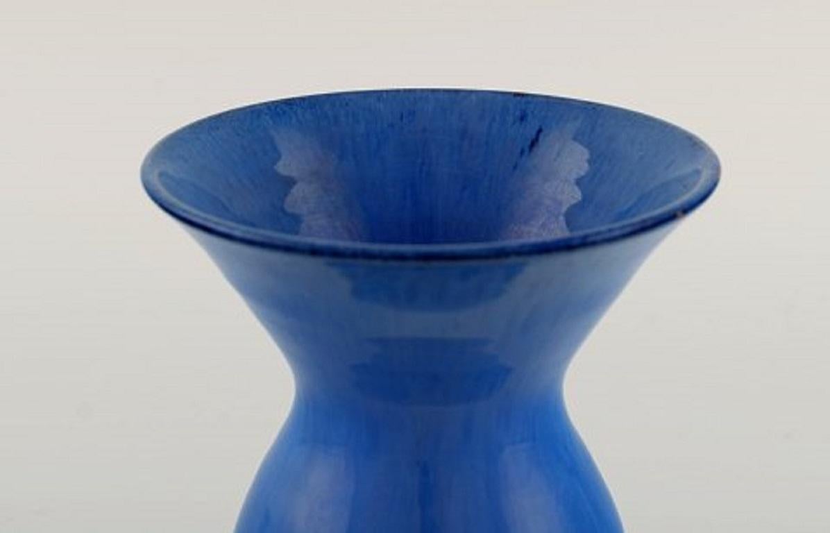 Scandinavian Modern Vicke Lindstrand for Upsala-Ekeby, Vase in Glazed Ceramics, 1950s
