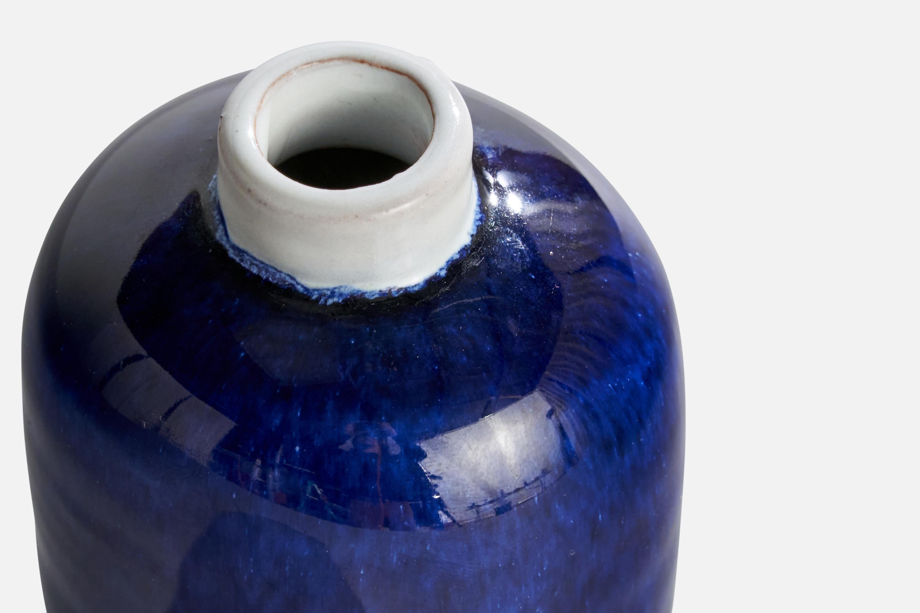 Cotto Vicke Lindstrand, Vaso, Terracotta, Svezia, anni '1930 in vendita