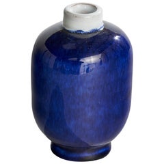 Vicke Lindstrand, Vase, Earthenware, Sweden, 1930s