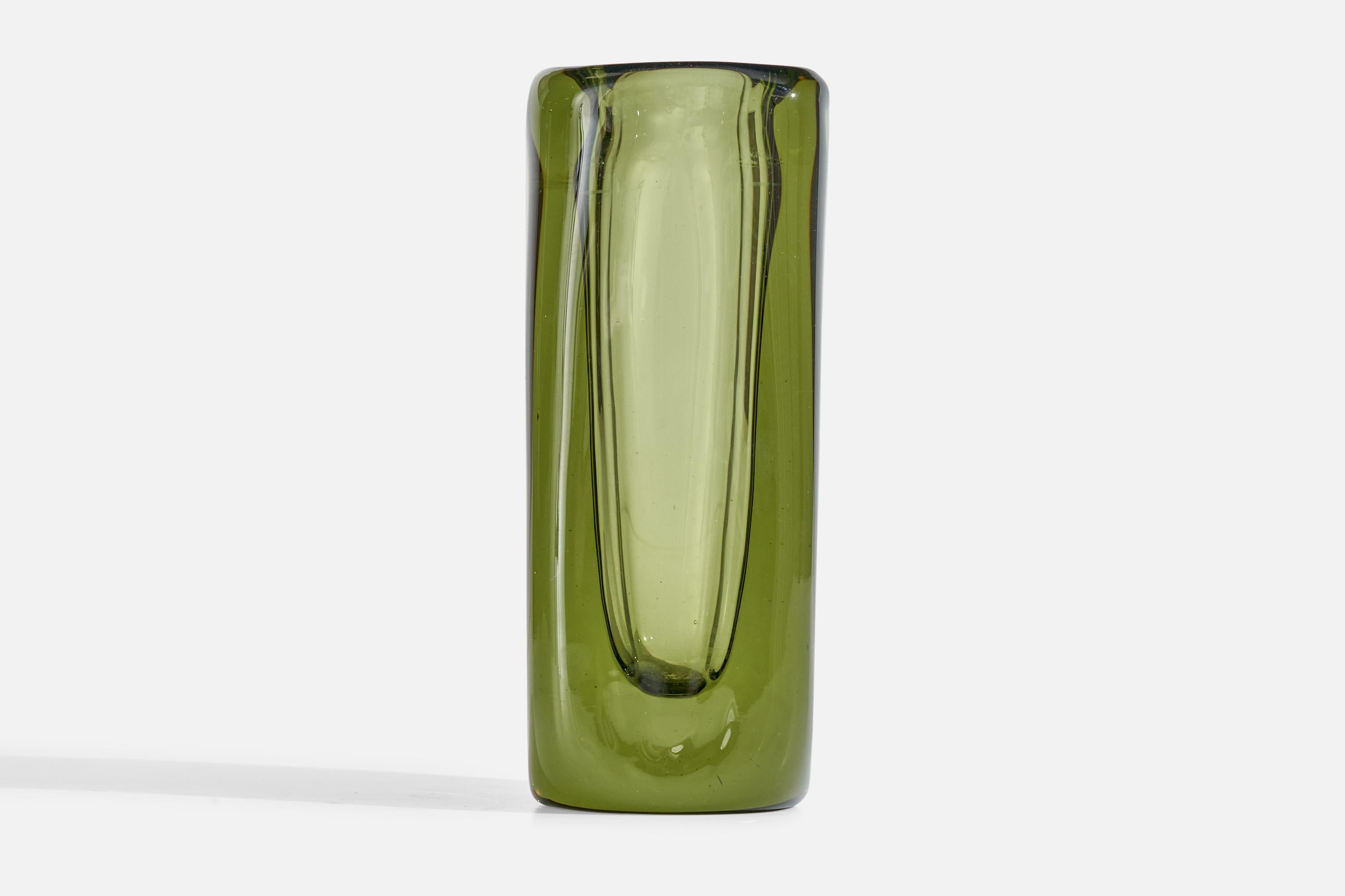 Svedese Vicke Lindstrand, Vaso, Vetro, Svezia, anni '1960 in vendita