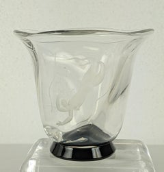 Vicke Linstrand Art Deco Mermaid Vase, Orrefors
