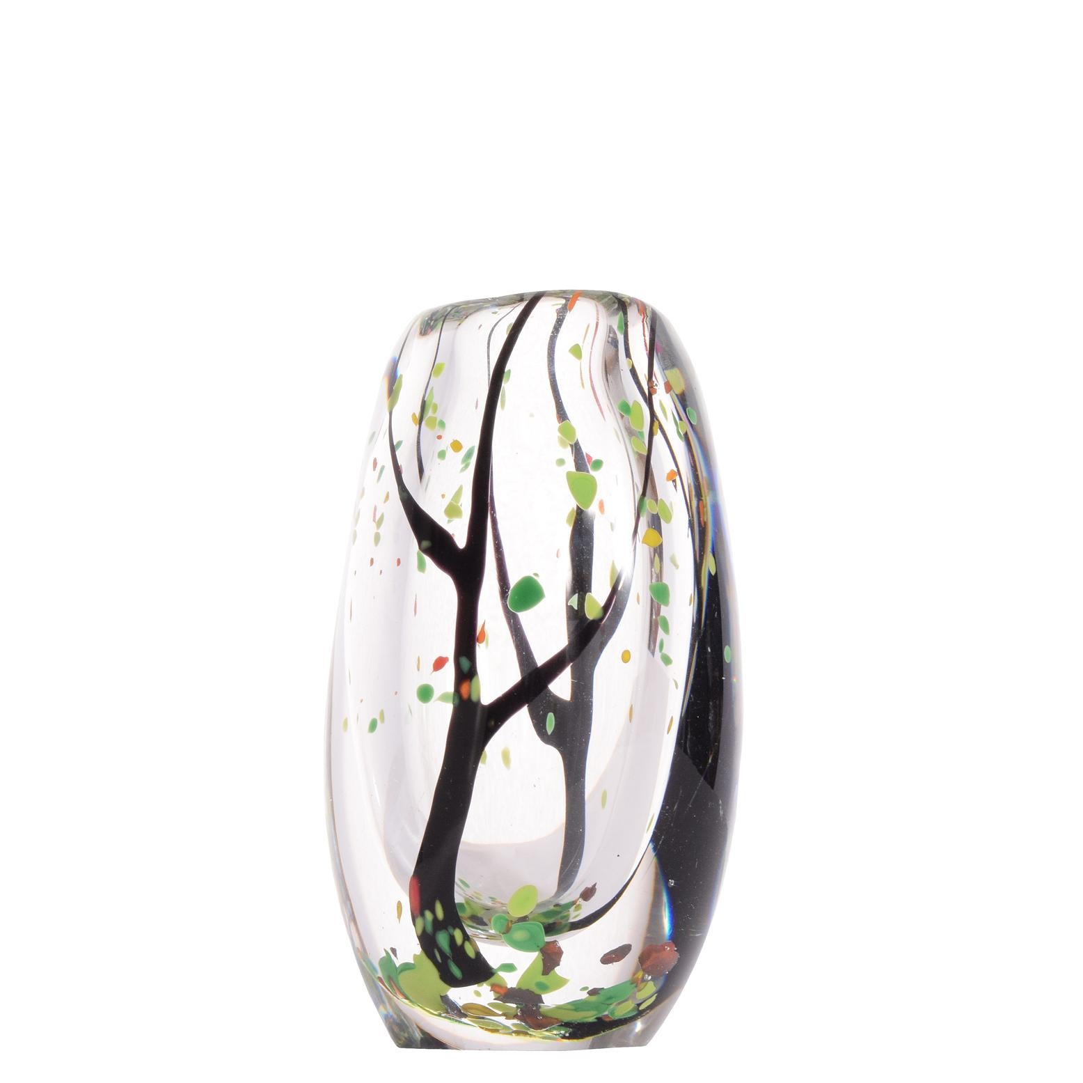 Scandinavian Modern Vicki Lindstrand Art Glas 