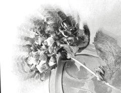 "Hydrangea/Remembrance", photographie contemporaine, botanique, noir et blanc