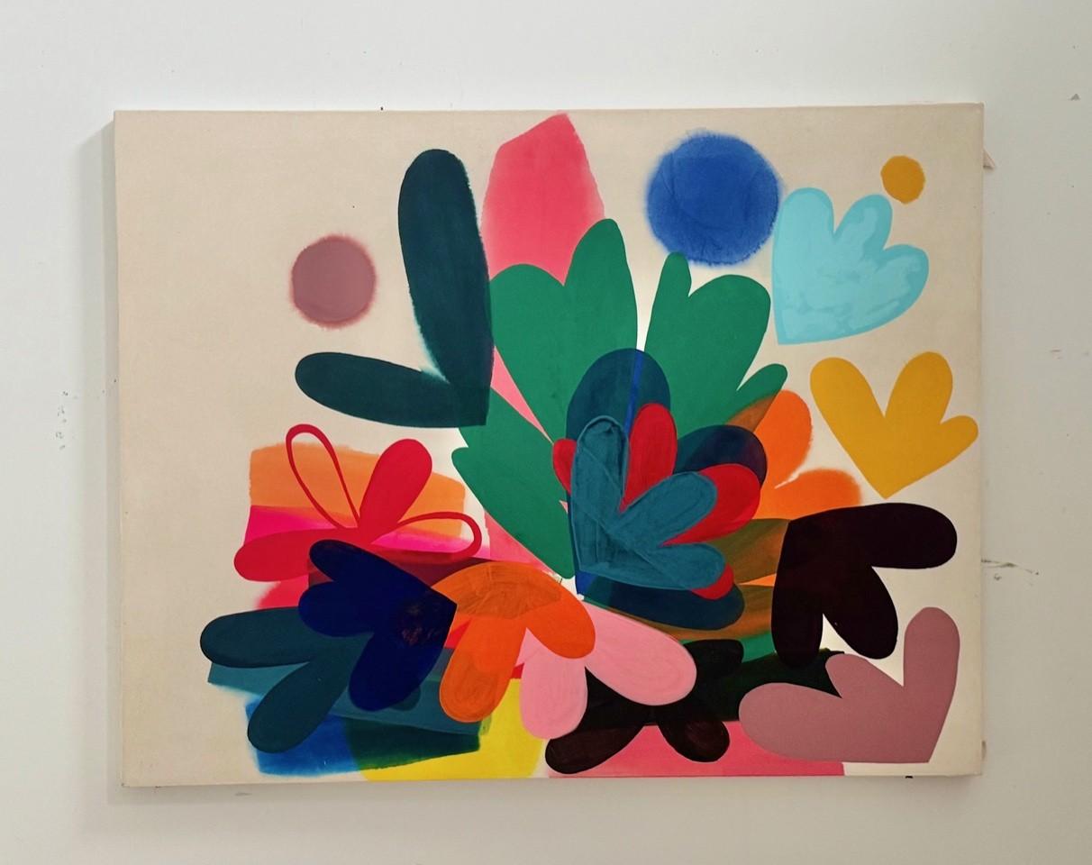 Garden Party – Painting von Vicki Sher